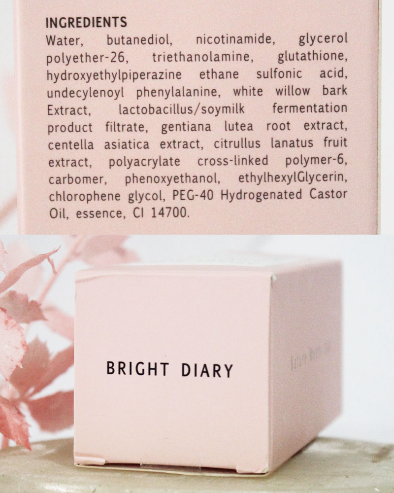 Bright Diary Bright Serum