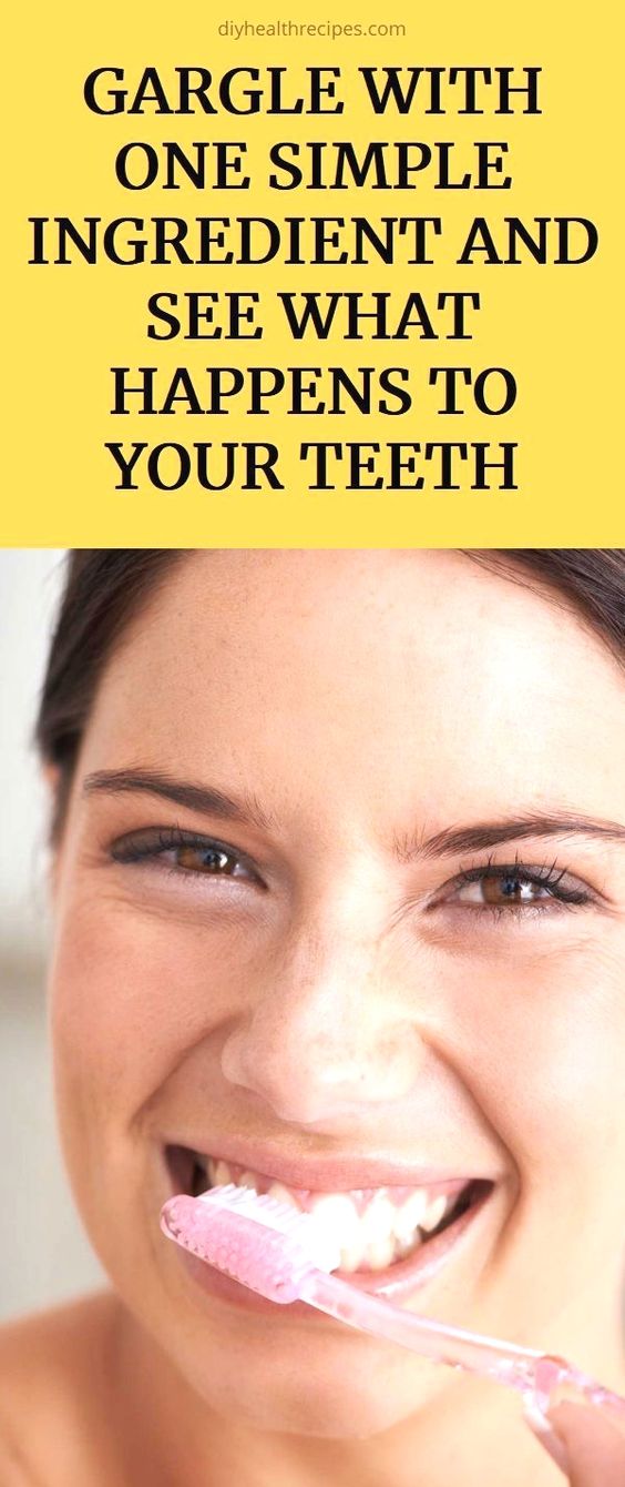 GARGLE WITH JUST ONE INGREDIENT AND SEE WHAT WILL HAPPEN TO YOUR TEETH! wellness days