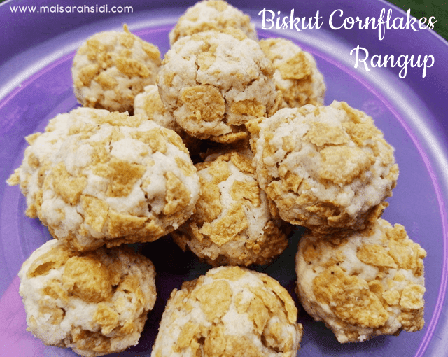 Cornflakes resepi biskut Resepi Biskut