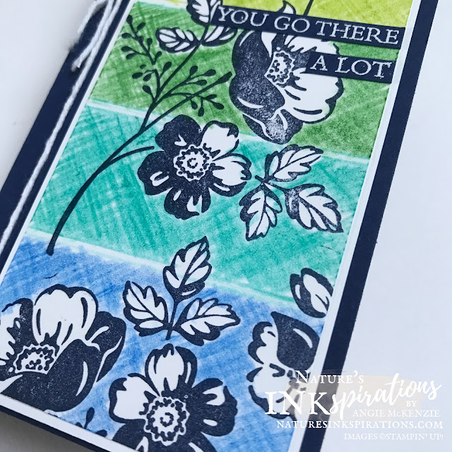 By Angie McKenzie for the Crafty Collaborations Watercolor Pencils Blog Hop; Click READ or VISIT to go to my blog for details! Featuring Shaded Summer Cling Stamp Set along with the Watercolor Pencils Assortment 2 by Stampin' Up!; #handmadecards #justbecausecards #thankyoucards #coloringwithwatercolorpencils #stamping #shadedsummer #20212022annualcatalog #naturesinkspirations #makingotherssmileonecreationatatime #coloringtechniques #crosshatch #stampinup #stampinupcolorcoordination