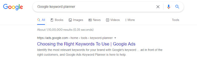 PPC Agency Google Keyword Planner