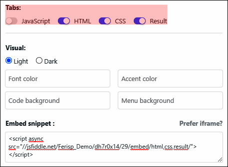 Cara Embed JSFiddle di Blog Cara Embed JSFiddle di Blog