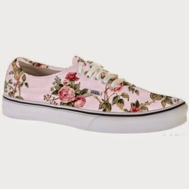 girls floral vans