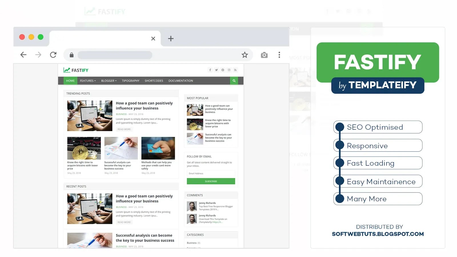 Fastify - Responsive Blogger Template Fastify - Responsive Blogger Template