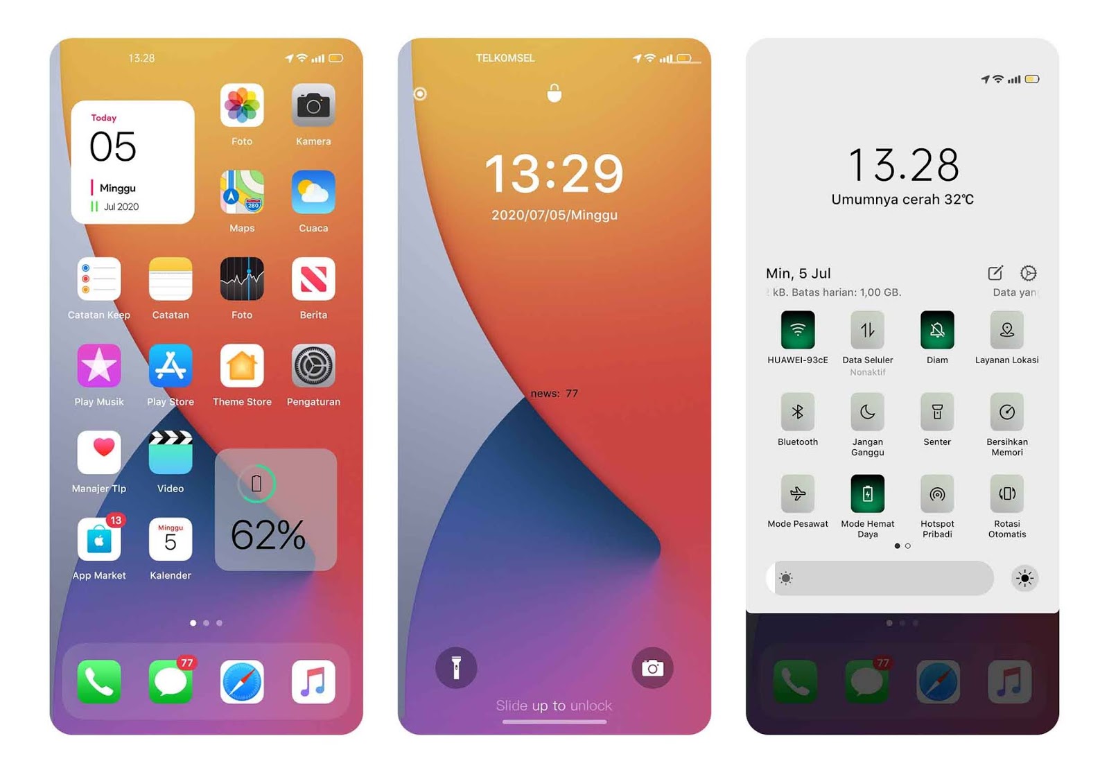 IOS 14 THEME DOWNLOADED FOR REALME MOBILE & OPPO !! REALME THEME STORE