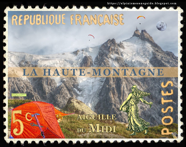 Timbre "La Haute-Montagne", Aiguille du Midi