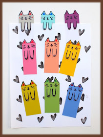http://diycandy.com/2015/06/cute-cat-diy-bookmarks/