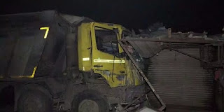 गुजरात में ट्रक ने झोपड़ी में सो रहे नौ लोगों को बेकाबू रौंदा, मौत