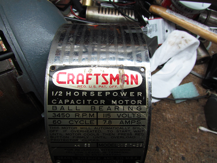 New Start Capacitor and Motor Reassembly Craftsman KingSeeley 103.
