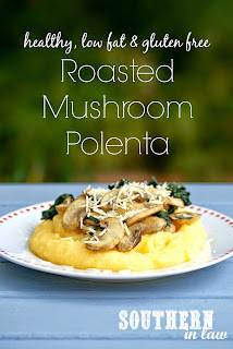 Healthy Roasted Mushroom Polenta Recipe