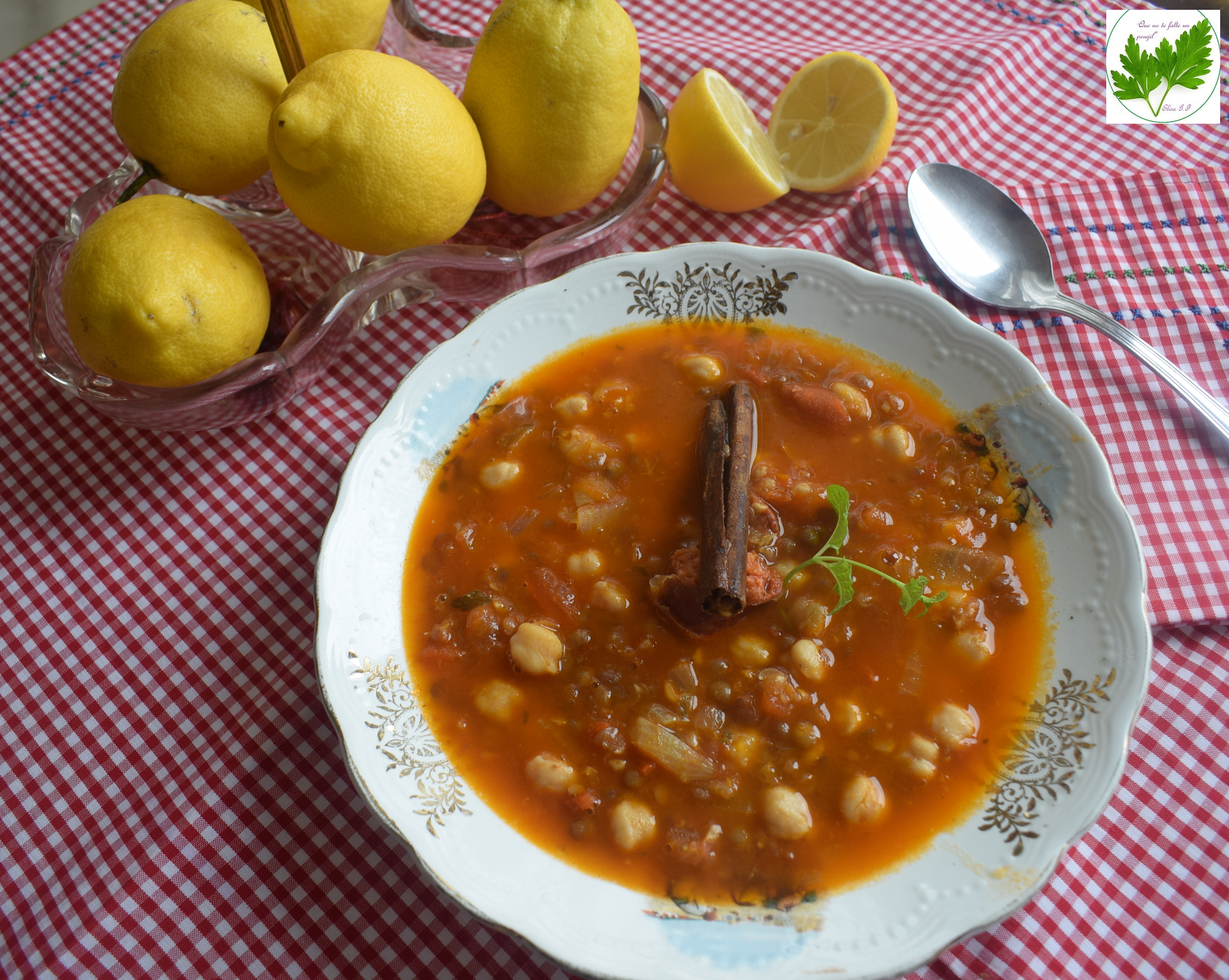 Sopa de Legumbres Especiada