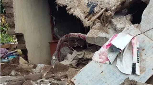 Habitantes de Gerocoa piden apoyo para reconstruir casas