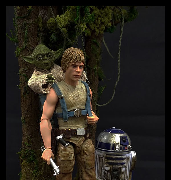 Forja das Estrelas: Star Wars Diorama - Dagobah training