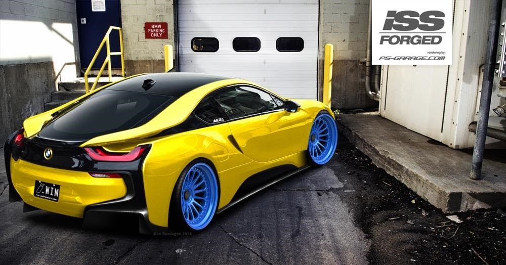 BMW i8 тюнингованная