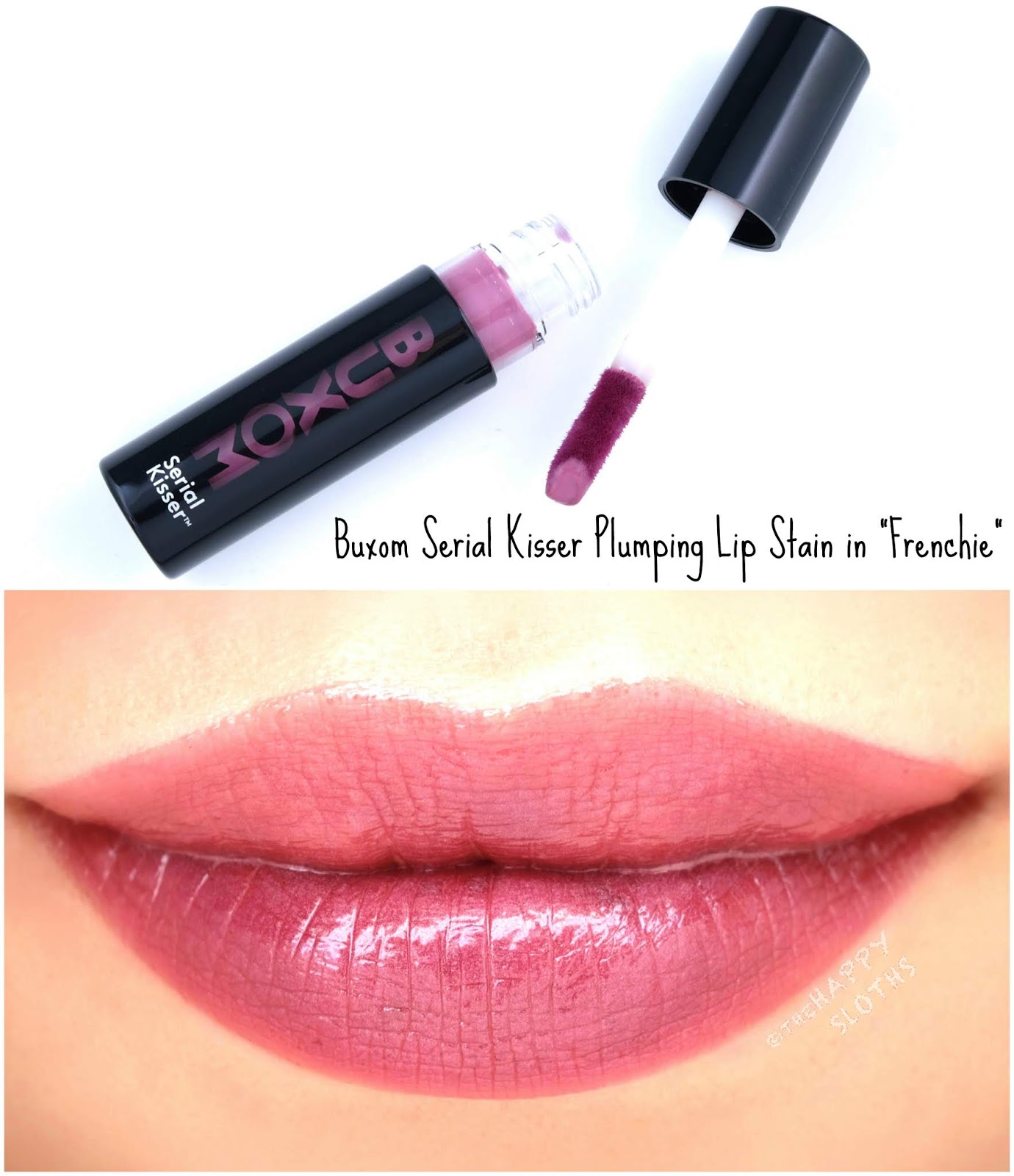 Buxom Serial Kisser Plumping Lip Stain Review and Swatches The