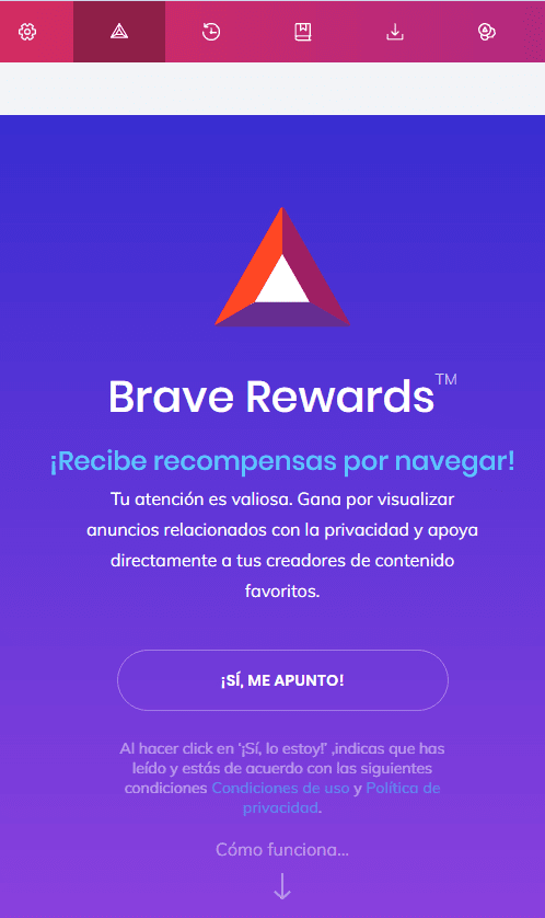 Brave Rewards 