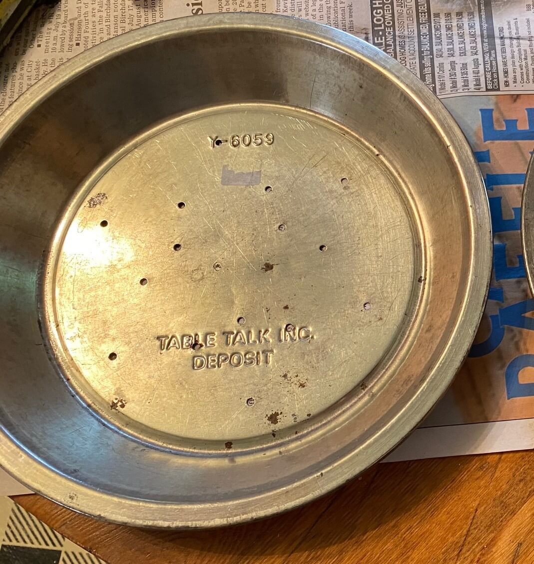 Pie Tin Repurposed As Fall Pumpkin Decor Organized Clutter