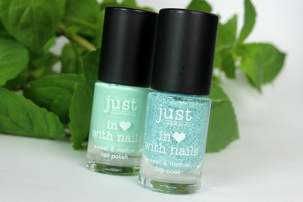 le, review, nagellack, limited edition, swatches, nailpolish, budni, top coat, tragebilder, just cosmetics, in love with nails, budnikowsky, sweet and mellow, mint grün