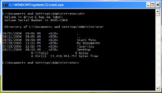 Iron head: Prompt de comando do windows