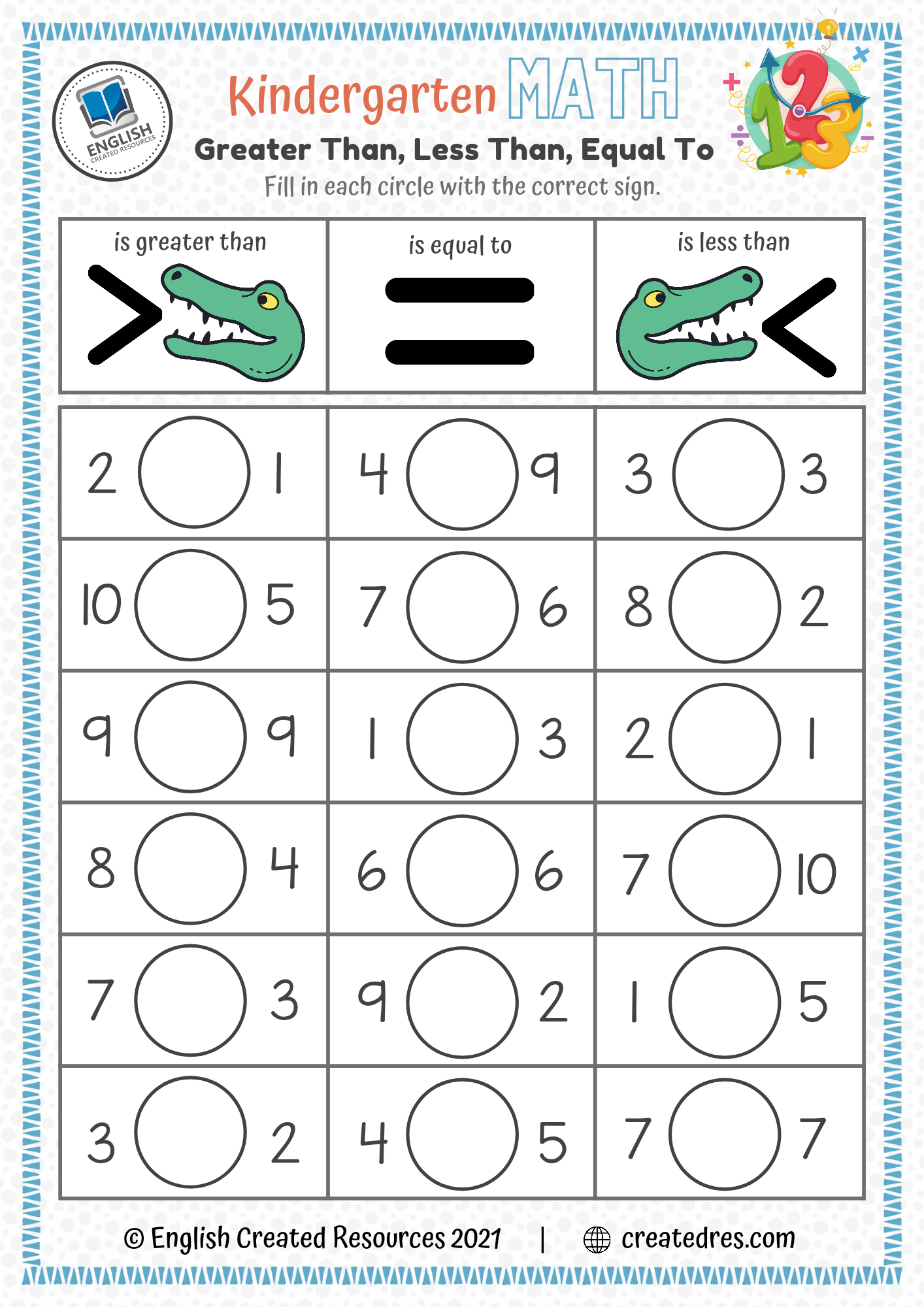 KG Maths Activity Book