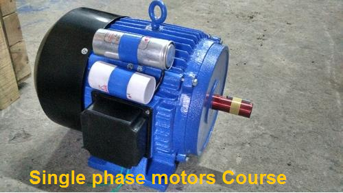 كورس شامل فى شرح المحركات أحادية الأوجه Single phase motors