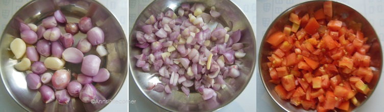 How to make Tomato Rice - Step 1