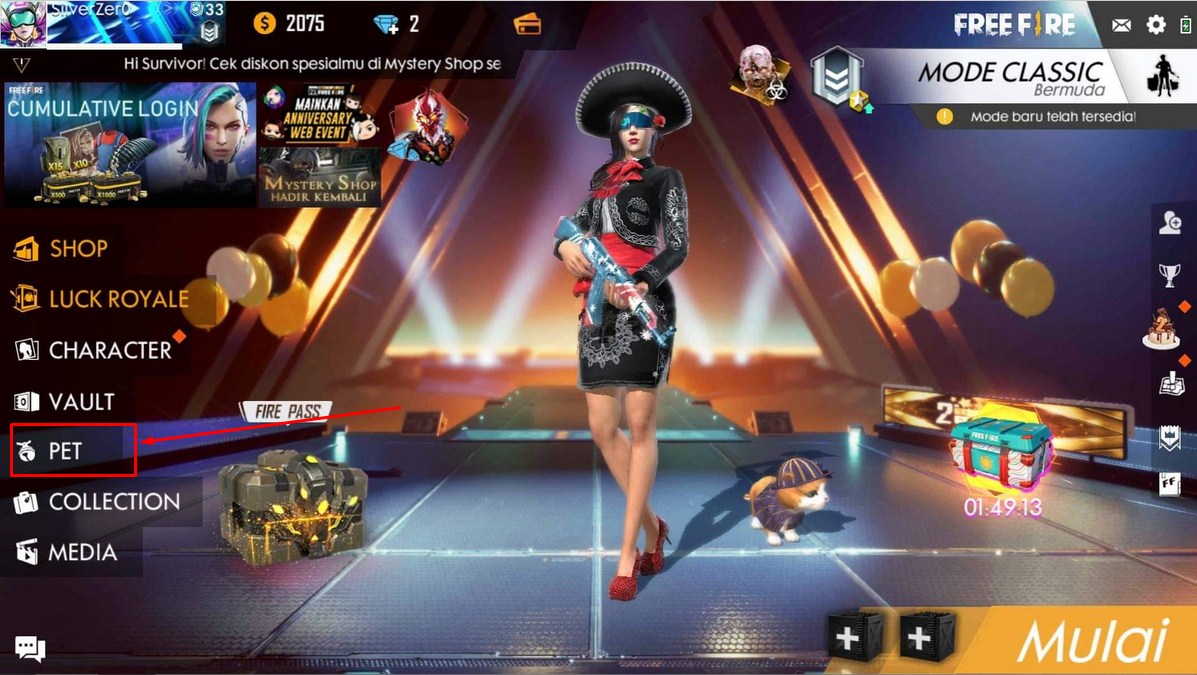 Apa Fungsi PET di Free Fire? Ini Penjelasannya Apa Fungsi PET di Free Fire? Ini Penjelasannya