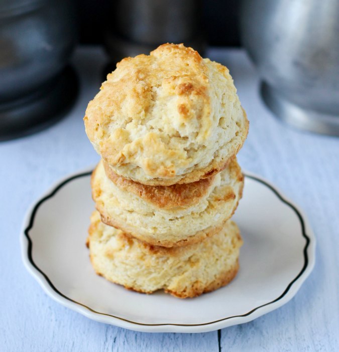 Sourdough flaky biscuits