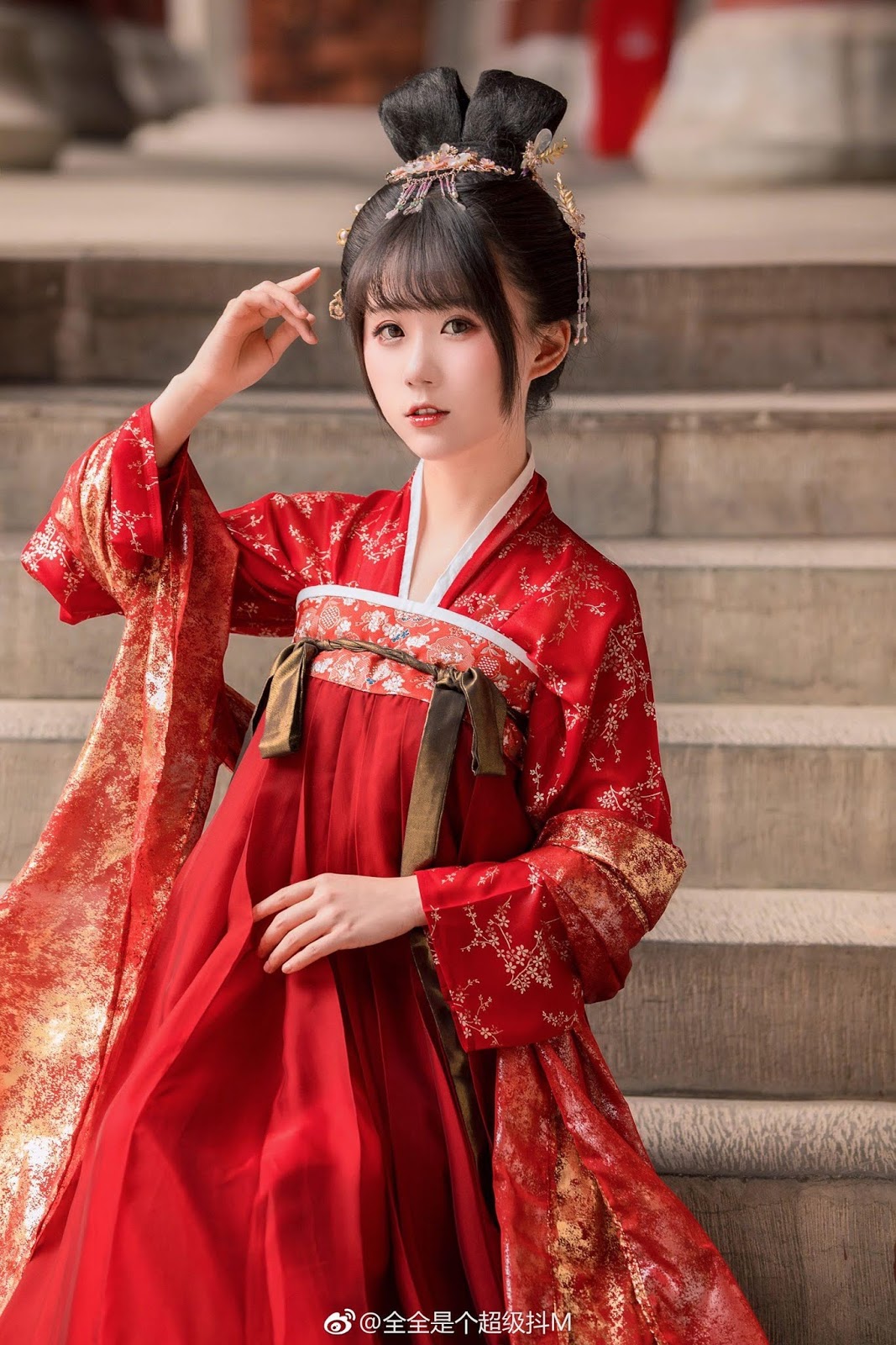 Chinese cute model - cosplay Princess with historical costume