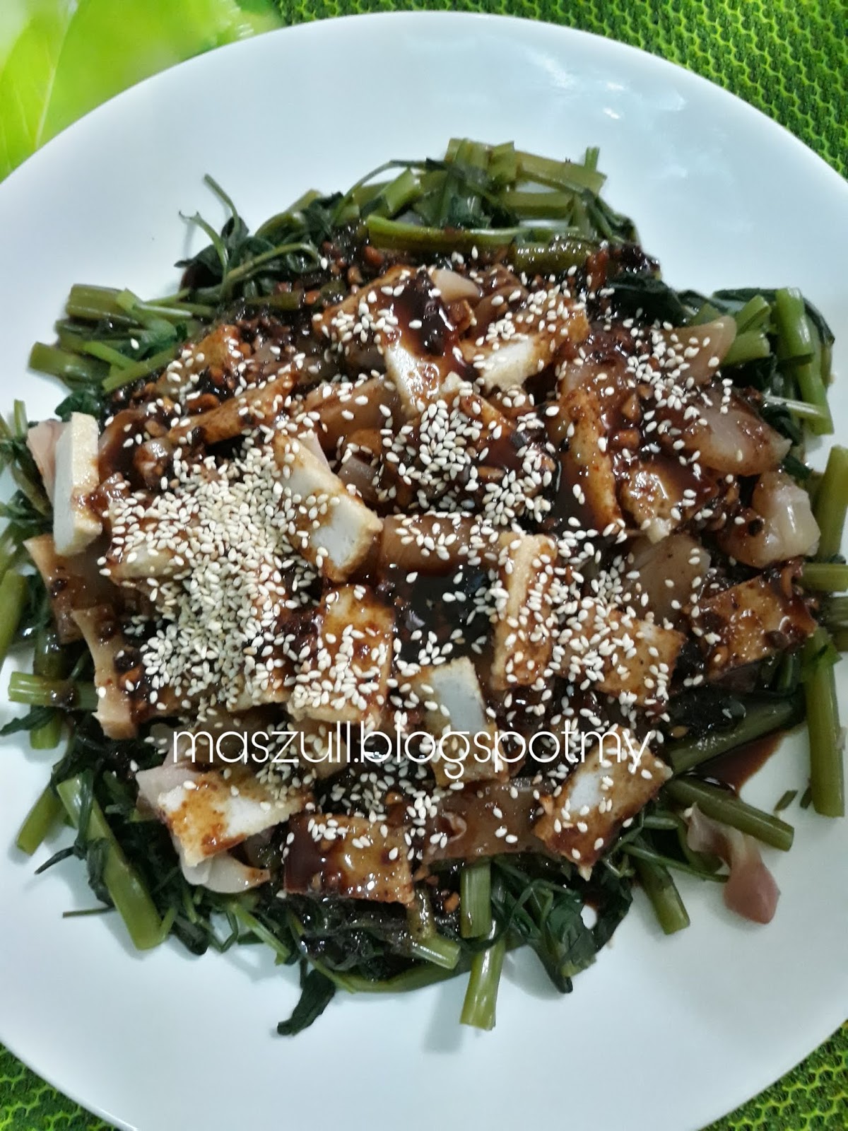 Resipi Sotong Kangkung Simple Tapi Sedap Mama Maszull