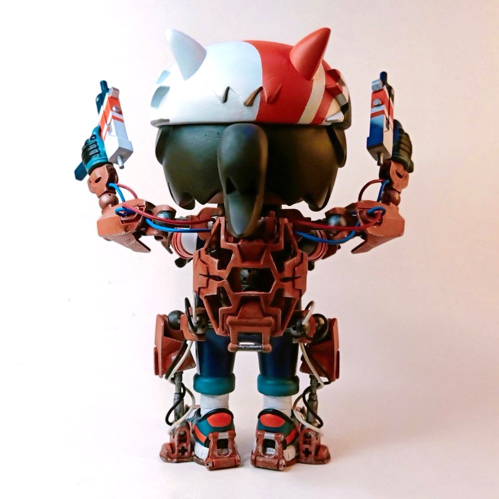 Custom Feature Foxy On Exo Suit By Milo San Luis For Foxy Reloaded