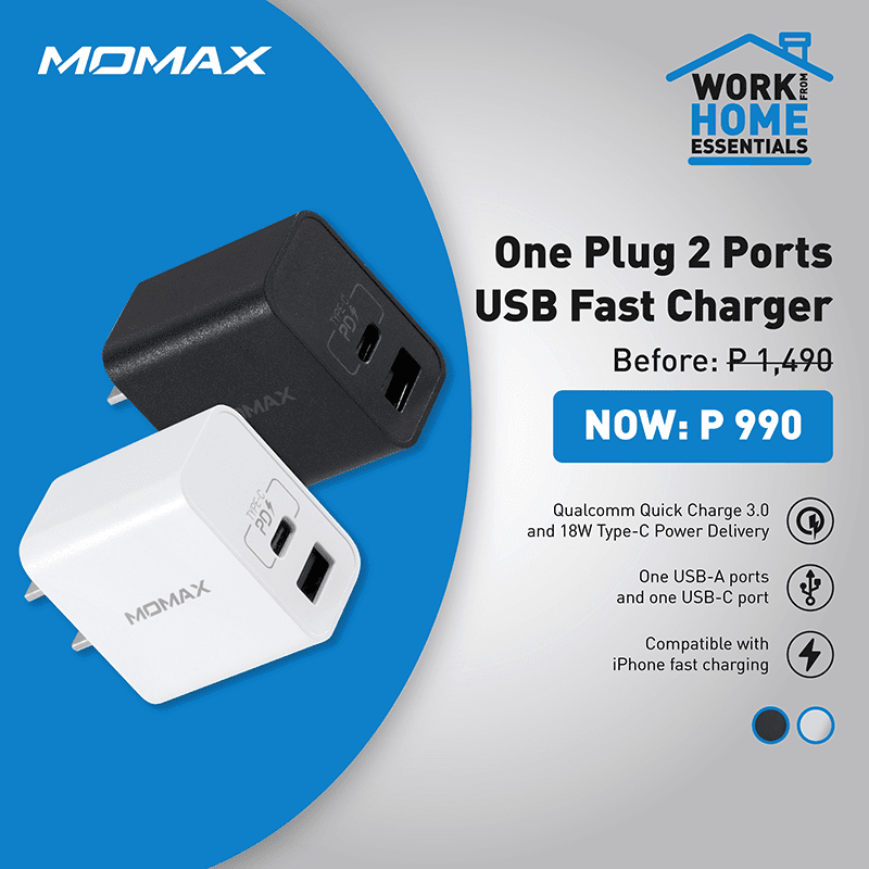 One Plus 2 Ports USB Fast Charger