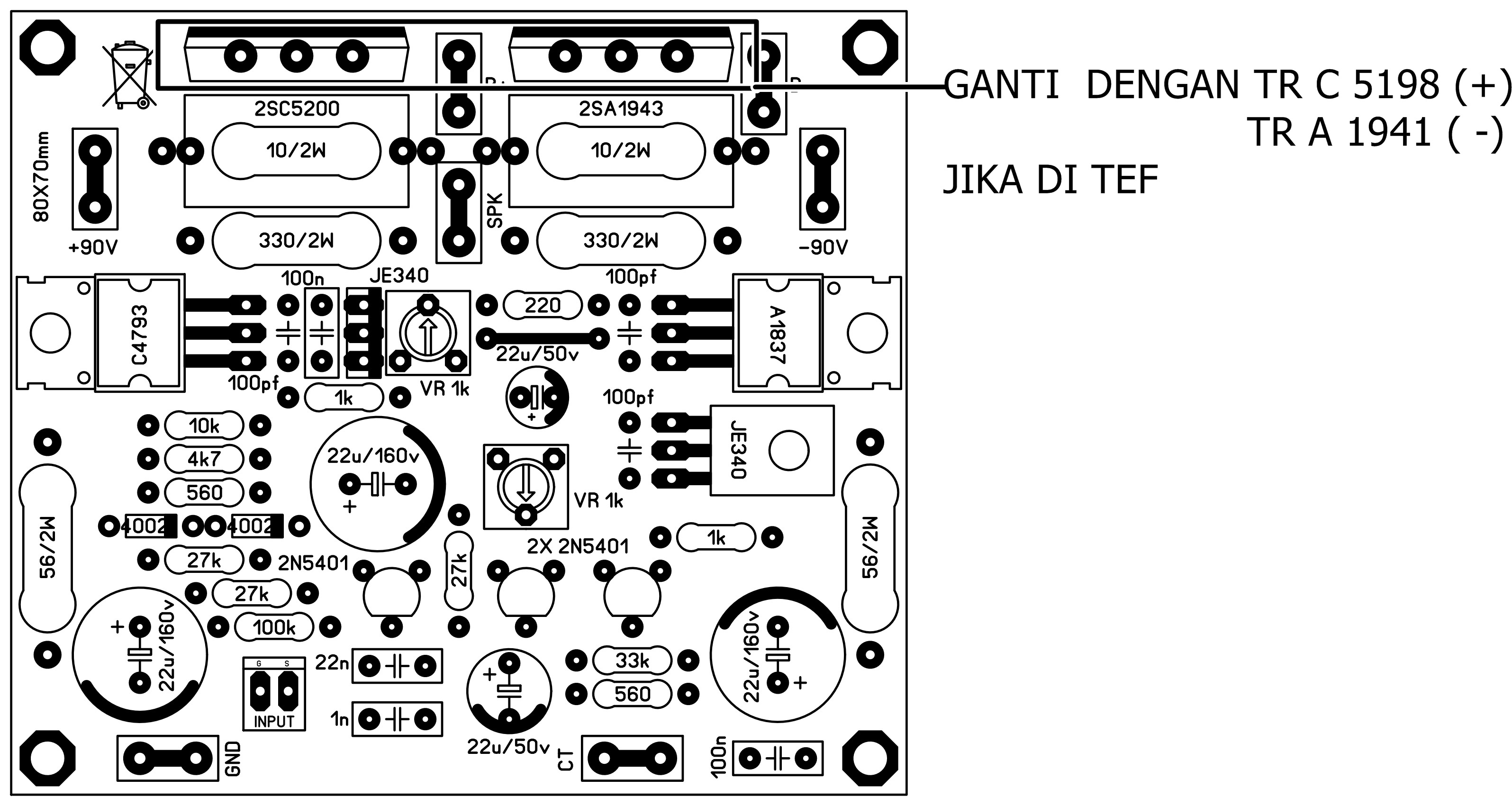 SKEMA AMPLIFIER SOCL 504 TEF - Bolang Audio