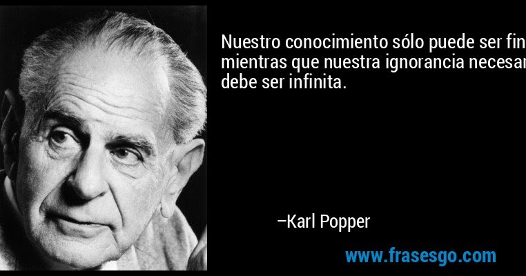 Ciencia contemporánea : EL FALSACIONISMO DE KARL POPPER