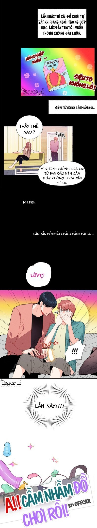 Đọc truyện AH! CẦM NHẦM ĐỒ CHƠI RỒI (FULL) - Chapter 3