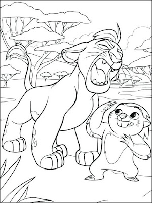 Lion Guard Coloring Pages for Kids