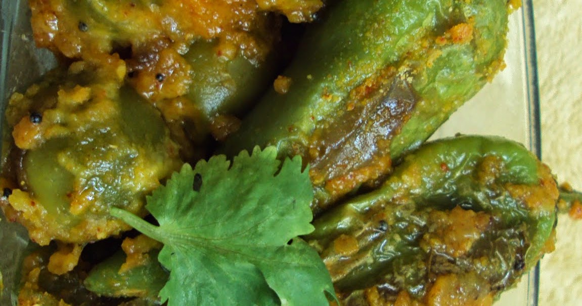 Recipe of Bharva Mirchi & Gunda | How to Make Stuffed Green Chilli ...