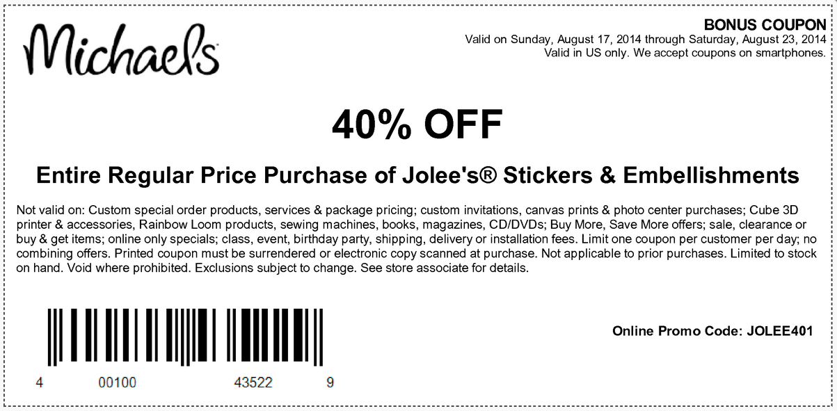 Obsessed with Scrapbooking Michaels, Joanns, Hobby Lobby and AC Moore
