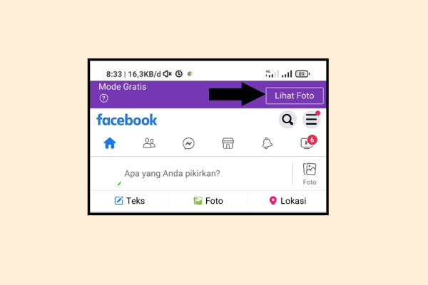 Cara Mengubah Facebook Gratis Ke Mode Data