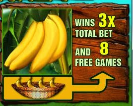 Chơi miễn phí Slot game Banana 12BET X3+lan
