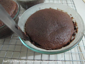 Resep Molten Chocolate Cake JTT