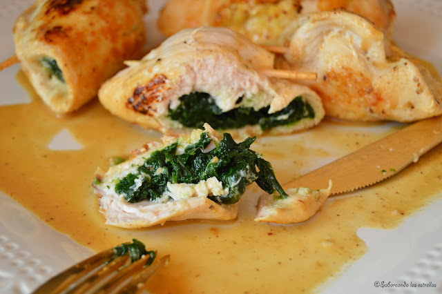 Pechuga rellena©Saboreando las estrellas