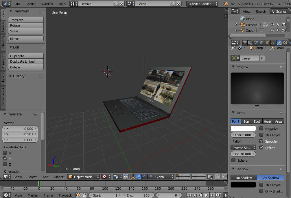 Laptop Blender 3D Blog Of Duty
