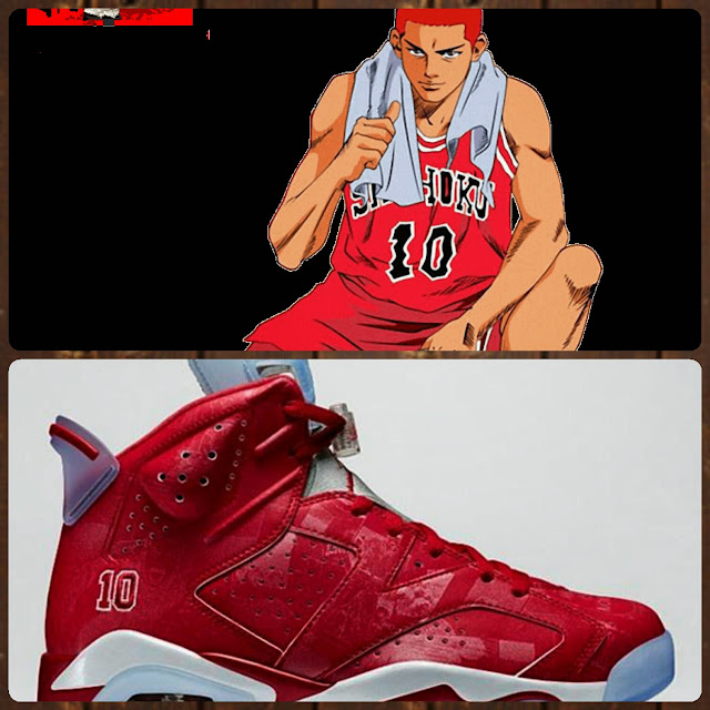 New Air Jordan Sneakers named after Anime SLAM DUNK - Benteuno.com