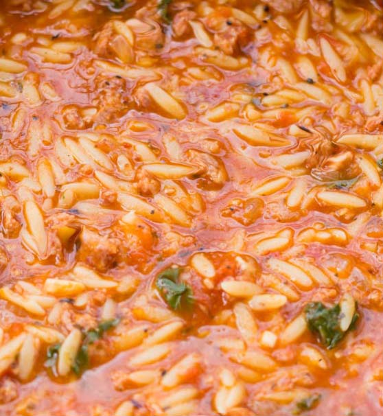 Culinary Physics How to Make Simple Orzo Pasta Soup with Roasted