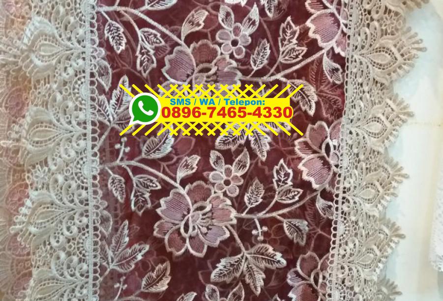 Cara Pembuatan Taplak Meja Dari Kain Perca