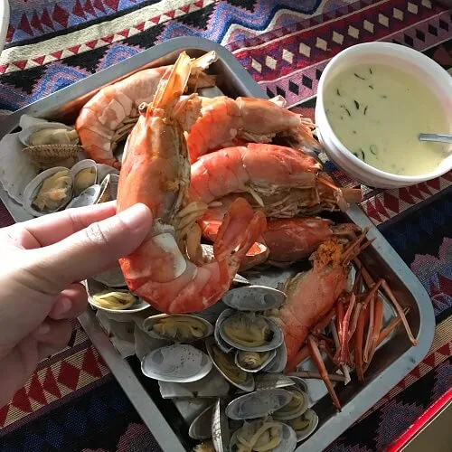 Seafood Combo Shell out