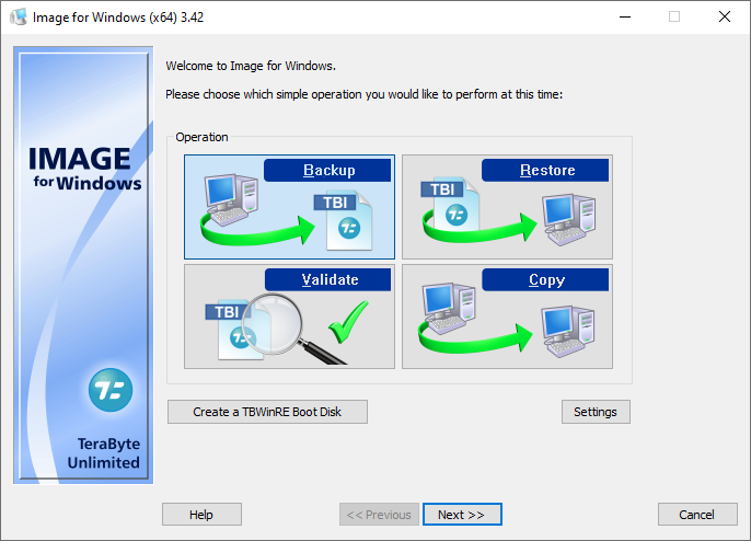 TeraByte Drive Image Backup & Restore Suite v3.42 + Keygen + WinPE