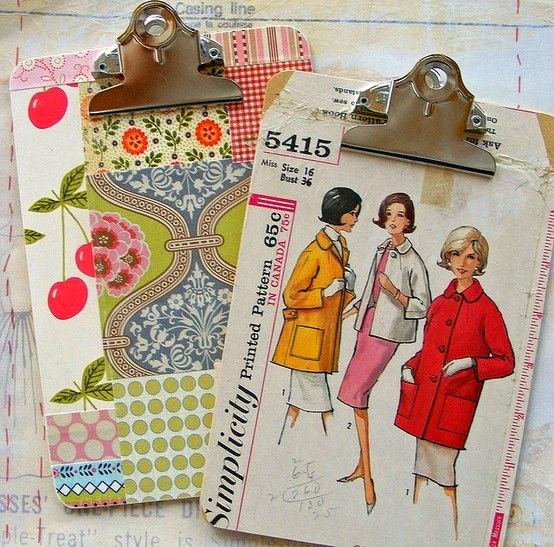 Dishfunctional Designs Organizing Decorating With Clipboards