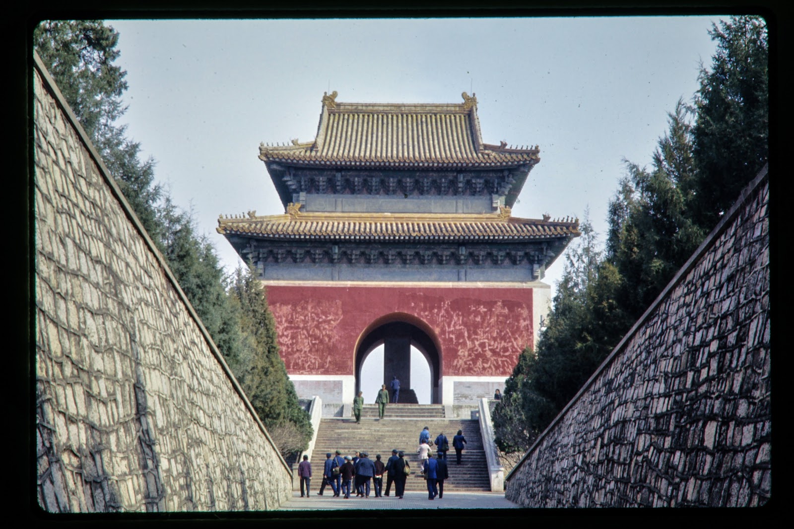 I was there! Hanson travel, China, the Wall, the People
